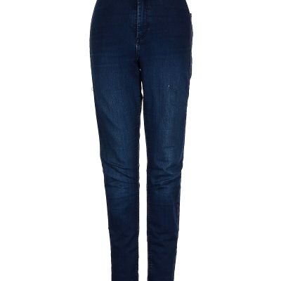 Topshop Women Blue Jeggings 28W